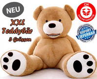 Teddy Br Plschbr Ted Plschtier Plsch Ted Brchen Geschenk 3 Grssen 160cm 200cm 260cm Premium Deluxe 