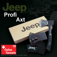 Jeep Axt Beil Outdoor Fan Survival Camping Wildnis mit Nylonhlle und Gurtschlaufe Fanartikel